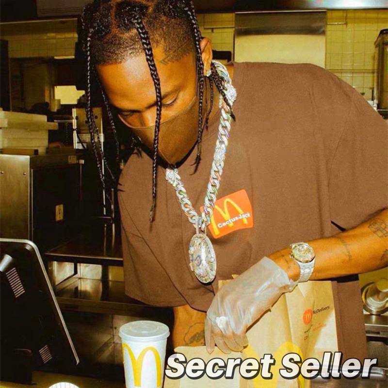 【Secret_seller】Travis Scott X Mc Donalds聯名 麥當勞 短袖上衣 T恤 日美潮服飾
