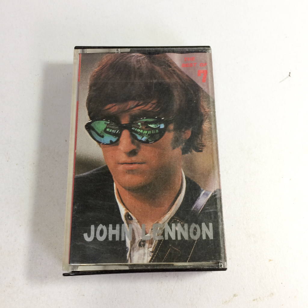 二手正版錄音帶 披頭四 約翰藍儂 THE BEST OF JOHN LENNON 滾石唱片代理 有歌詞單 卡帶