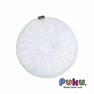 〖PUKU藍色企鵝〗可調式風扇防護網(白色) 清洗方便 / 過濾髒汙與灰塵 / 防止寶貝手指伸入誤觸