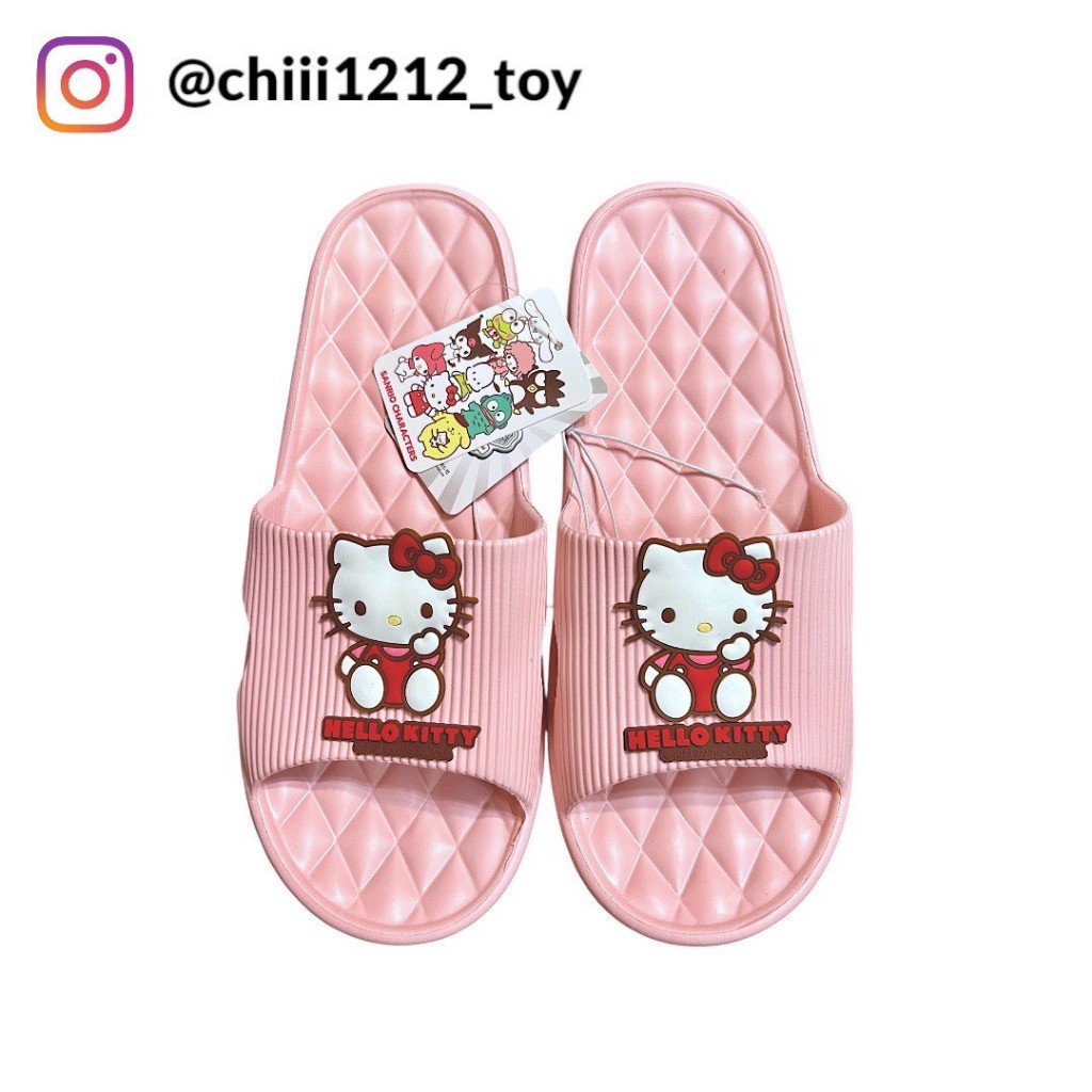 【三麗鷗Hello Kitty】中國限定 凱蒂貓 KT 成人涼拖鞋 防滑 拖鞋 居家拖鞋 室內拖鞋 浴室拖鞋 涼拖鞋