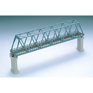 【中島商店】 TOMIX 3030 單線桁架橋 青 附混凝土橋墩2入