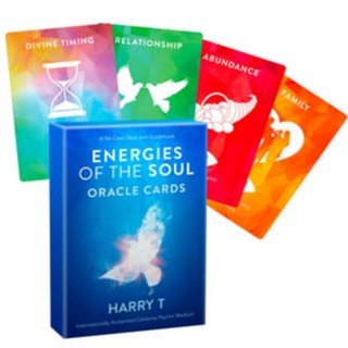【me2019tw正版現貨】Energies of the Soul Oracle靈魂神諭卡能量宇宙指引卡信息卡牌英文版