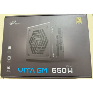 全漢 FSP 650W VITA 650 GM Gold 80PLUS金牌 全模組化 ATX3.1 電源供應器 日系電容