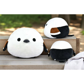[🔥現貨-快速出貨🔥]日本正版AMUFUN 特大28cm長尾山雀抱枕款 雪國精靈 紓壓 玩具 療癒 送禮 吉祥物