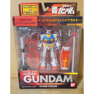 日版mia MS in ACTION!! 機動戰士鋼彈 rx-78-2 second version 2.0 可動完成品