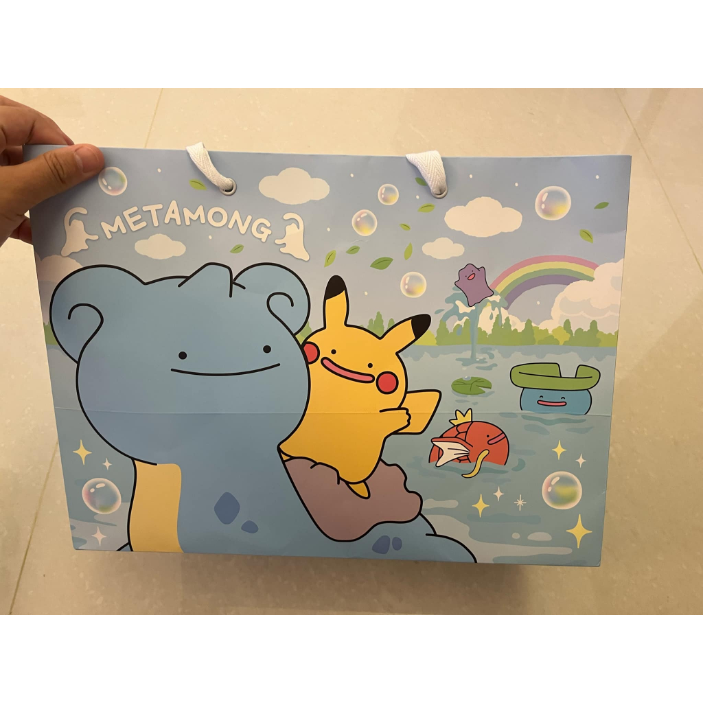 【莉莉艾】確定有貨 韓國 寶可夢 Pokemon 蠶室 百變怪 乘龍 拉普拉斯 皮卡丘 掛牌 紙袋 L夾 扇子 貼紙