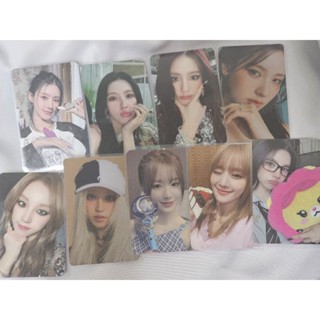 i-dle 小卡 特典卡 滿額卡 (G)i-dle 舒華 薇娟 小娟 雨琦 米妮 Minnie