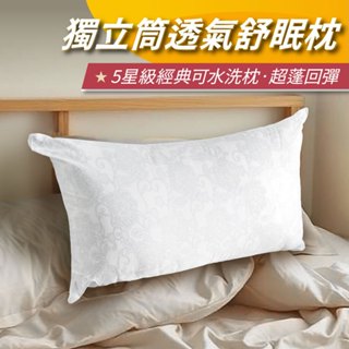 【安迪寢具】獨立筒枕 透氣枕 枕頭 彈簧枕 水洗枕 好眠枕 枕芯 枕防蟎枕 高支撐性 透氣枕 枕頭 耐用枕 抗菌枕