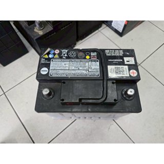 (二手中古汽車電池) VW福斯原廠 LN2 DIN60 免保養汽車電池 數值漂亮，品項優