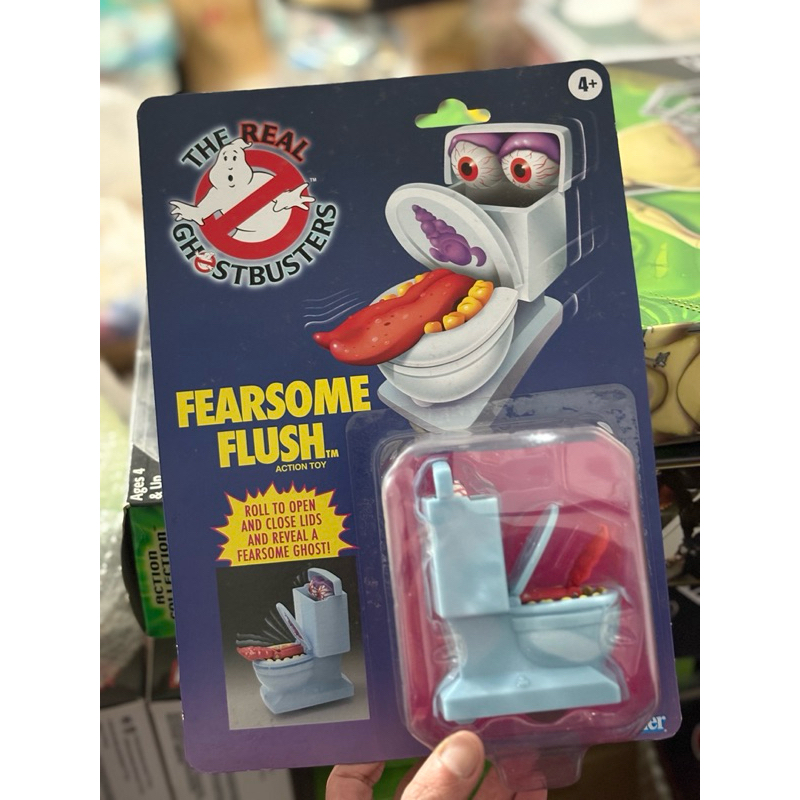 Kenner Ghostbusters 魔鬼剋星 馬桶鬼 馬桶 抓鬼大隊 捉鬼特攻隊 人偶 孩之寶 復刻 復古 吊卡