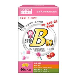 日本味王女用維生素B群加強錠60錠【三友藥妝Tomod's】