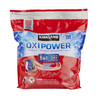 好市多 Costco 代購 科克蘭 Oxi強效洗衣膠囊110入