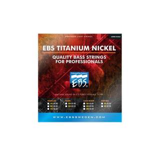 三一樂器 EBS 貝斯弦 美國製 TITANIUM NICKEL MEDIUM 45-100 四弦 鈦鎳合金 BASS弦