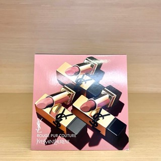 栗子美妝🌰｜YSL 聖羅蘭 奢華緞面唇膏 4色體驗卡 N44 N14 N15 N5 小樣 專櫃中文標 試用品 唇膏試色