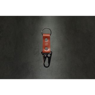 UNIC槍黑色鷹勾扣鑰匙圈 / 真皮鑰匙扣【可客製化】
