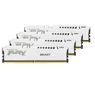 Kingston FURY Beast DDR5 5600 32GBx4 KF556C40BWK4-128 White