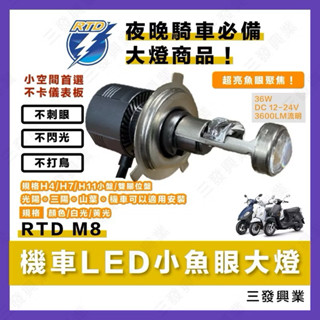 LED魚眼大燈 LED大燈 H4 H7 LED魚眼大燈 MANY LIKE FIDDLE LED大燈泡