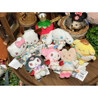 現貨 日本 Sanrio 三麗鷗 草莓 娃娃吊飾 吊飾 kitty 美樂蒂 庫洛米 大耳狗 帕恰狗 布丁狗 兔媽媽