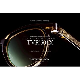 2025 年TVR®504X 被譽為品牌最精緻的作品之一 楷模精品眼鏡