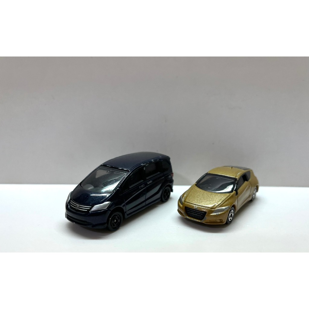 二手戰損 絕版 TOMY TOMICA 多美 81號 HONDA CR-Z 加 84號 本田 FREED 休旅車 共2台