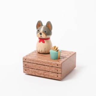 知音JEAN Wooderful life 迷你上旋音樂鈴-鬥牛犬(1064101) 墊腳石購物網