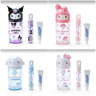 現貨即出💗日本正版 Sanrio 酷洛米 Kitty 大耳狗 美樂蒂 牙膏牙刷漱口杯組 旅行牙刷組 盥洗用品 兒童牙刷