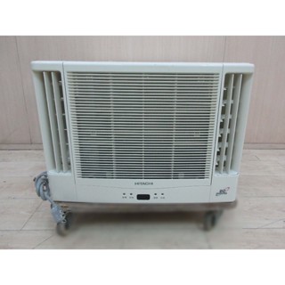 新竹二手傢俱◎百豐悅二手傢俱-中古冷氣 日立2.8KW雙出風口窗型冷氣 變頻冷暖空調 冷氣機 桃園2手家電 五峰二手家電