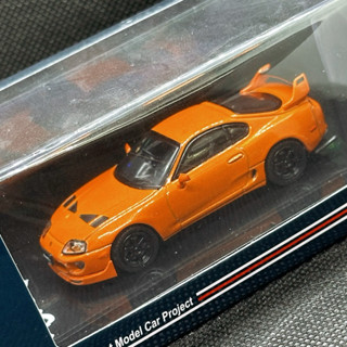 【現貨】Hobby Japan 1/64 Toyota Supra A80 牛魔王 橘色 合金模型車 模型 收藏車