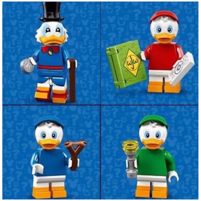 ［店小二］現貨 正版 全新 lego 樂高 71024 迪士尼 唐老鴨 三兄弟 唐小鴨 史高治 史叔叔