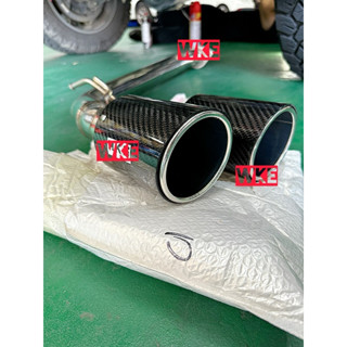 ［ 福特專用 ］預購優惠中 FORD RANGER T7 3.2 柴油 排氣管 側排 雙出 碳纖維尾飾管 專用直上