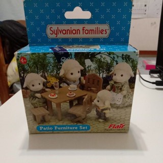 森林家族 Sylvanian Families 戶外庭院桌椅組