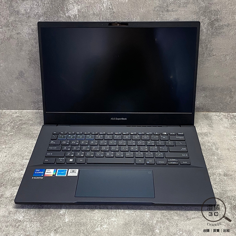 『澄橘』ASUS ExpertBook B5402CB i5-1240P/16G/512G 黑《二手 無盒》A76293