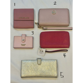 二手錢包卡夾長夾 victoria secret、mk michael kors、coach