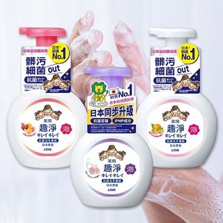 日本 Lion獅王 趣淨 洗手慕斯 果香 柑橘 花香 (250ml) 洗手乳 洗手 手部清潔【小三美日】D240990