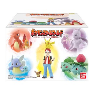BANDAI NAMCO 精靈寶可夢 POKEMON SCALE WORLD 關都地區 & 城都地區 盒玩 公仔 單售