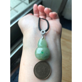 🌸小禾翡翠🌸緬甸玉天然A貨翡翠玉墜 糯冰種 陽綠 黃翡 黃加綠 葫蘆 福䘵