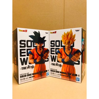 ＜賓哥討厭議價＞ 全新現貨 正版 景品 七龍珠 Z SOLID EDGE WORKS -THE出陣-1 孫悟空 公仔