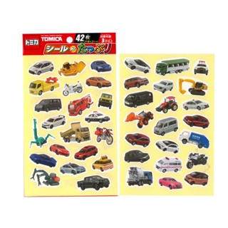 ｜M.aki日本代購｜現貨 多美小汽車貼紙 TOMICA 4901989710569 小汽車 挖土機