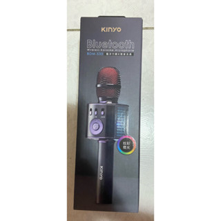 【KINYO】藍芽 喇叭 行動 K歌 無線 麥克風 (BDM-530)~USB充電