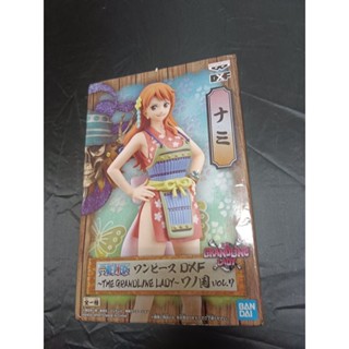娃娃機商品--(盒損）正版 金證 標準盒 海賊王 娜美 公仔