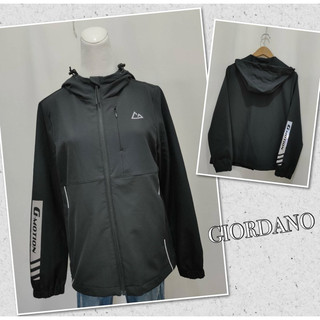 ☀️二手衣☀️ 二手極新 GIORDANO佐丹奴 女款 黑色連帽薄風衣外套M號 AE00227