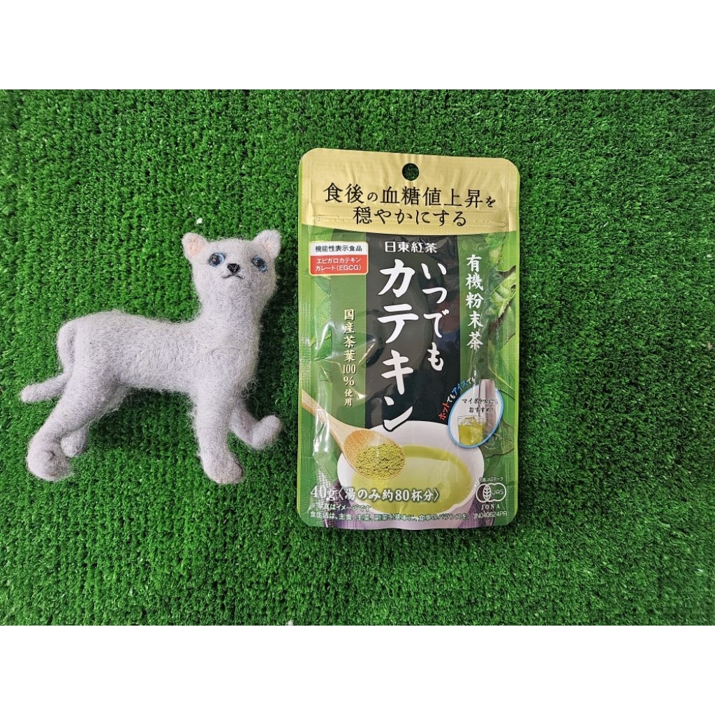 (現貨)日本空運 境內 日東紅茶-有機粉末綠茶(40g)