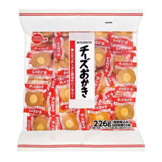 現貨寄出💖🇯🇵日本代購 北日本 BOURBON 起司夾心米果 226g大容量