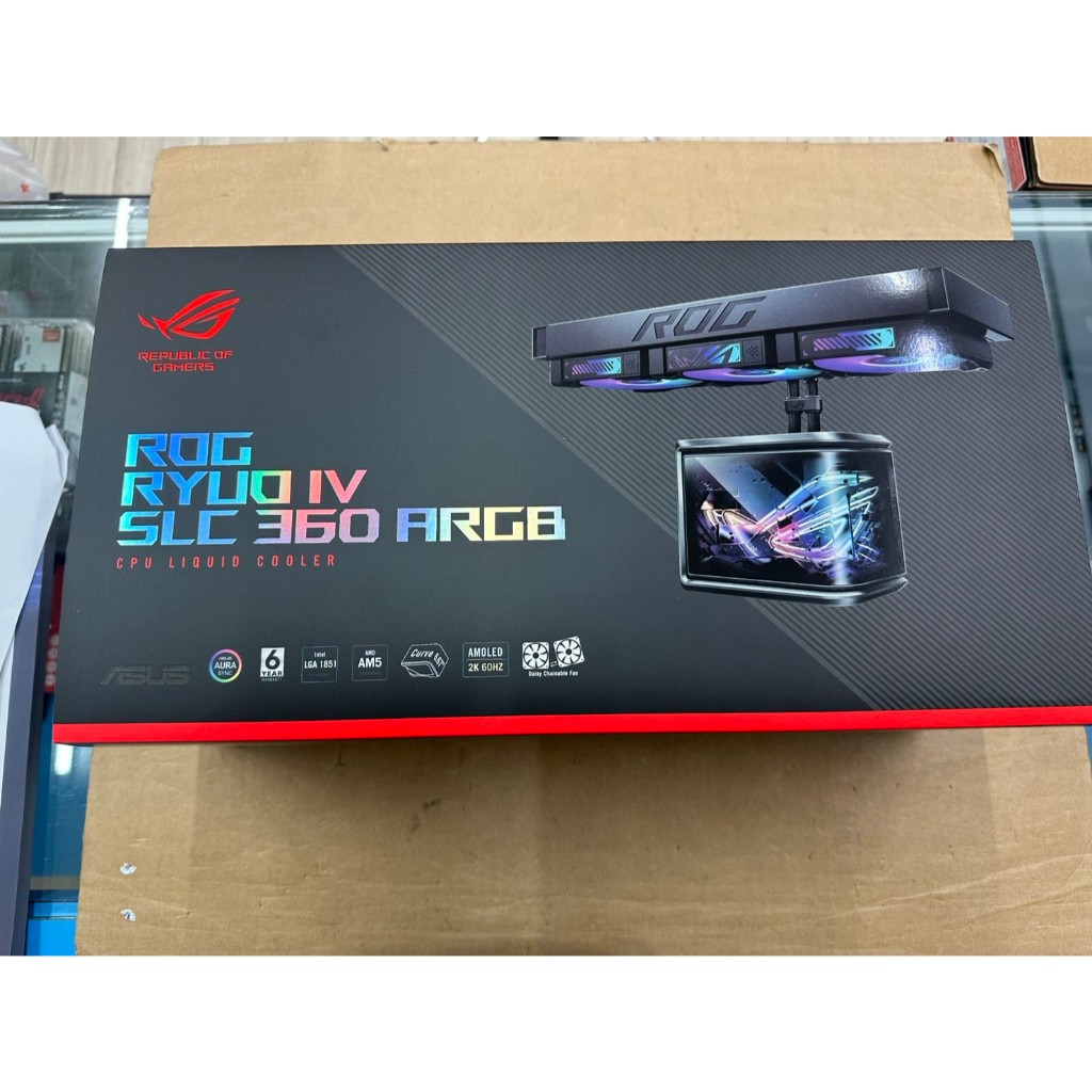 (新品上市)華碩 ROG RYUO IV SLC 360 ARGB 龍王四代