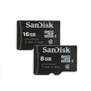 SANDISK 8GB/16GB Class 4 C4 micro SD 記憶卡(手機、電腦/檔案儲存)