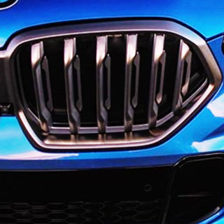 M performance BMW X6 G06 原廠 水箱罩 鼻頭 鈦銀色 M50i 升級【YGAUTO】