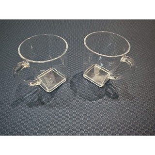 全新_塑膠透明咖啡杯 水杯 茶杯