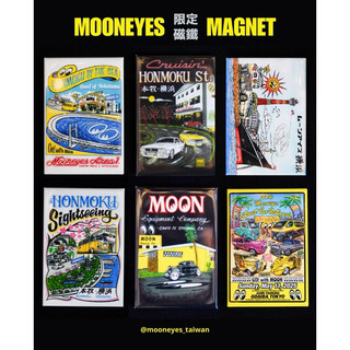 【MOONEYES】MOONEYES Area-1 Decal 限定磁鐵