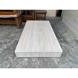 香榭二手傢俱*全新精品 白原切色 單人加大3.5x6.2尺床箱-三分板-床底-單人床箱-床架-單人木箱-床組-床板-床框