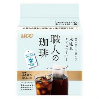 現貨快速出貨💕UCC 職人の珈琲 冷泡/12g*12袋/職人珈琲/職人咖啡/UCC咖啡/冷泡咖啡
